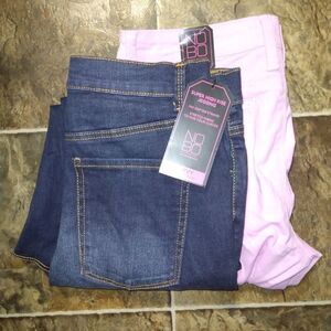 Lot of 2 NWT Nobo Skinny Jeans Size 13